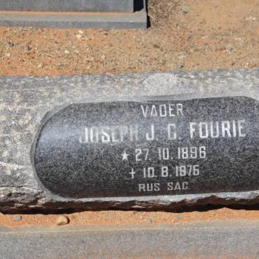 FOURIE Joseph J.C. 1896-1975