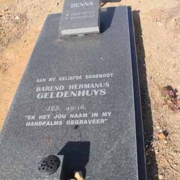 GELDENHUYS Barend Hermanus 1942-2010