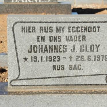 GLOY Johannes J. 1923-1976