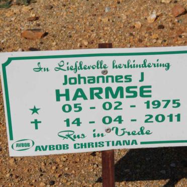 HARMSE Johannes J. 1975-2011