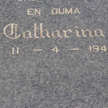 HARMSE Catharina 1945-