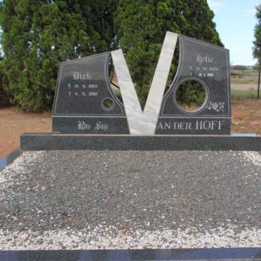 HOFF Dirk, van der 1920-1992 &amp; Helie 1920-1999