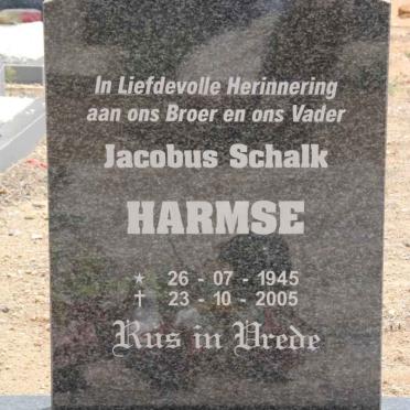 HARMSE Jacobus Schalk 1945-2005