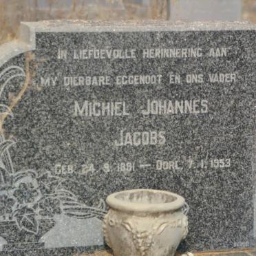 JACOBS Michiel Johannes 1891-1953