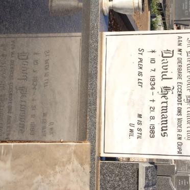 JACOBS David Hermanus 1934-1989