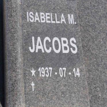 JACOBS Philippus 1940-2011 &amp; Isabella M. 1937-