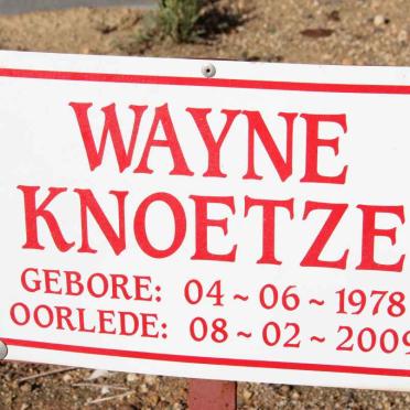 KNOETZE Wayne 1978-2009