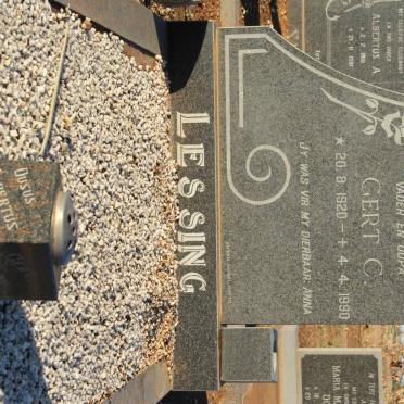 LESSING Gert C. 1920-1990