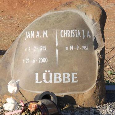 LÜBBE Jan A.M. 1955-2000 &amp; Christa J.A. 1957-