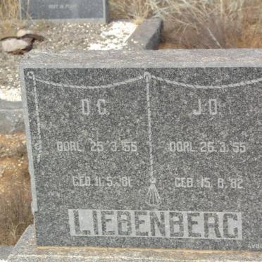 LIEBENBERG D.C. 1955-1981 &amp; J.D. 1955-1982
