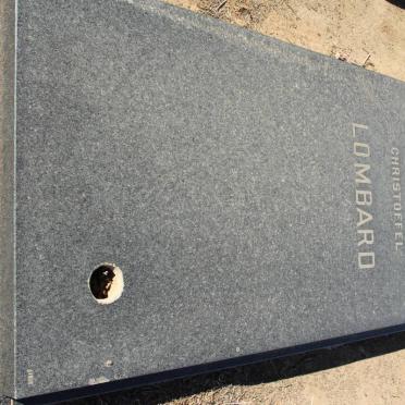 LOMBARD Antonie Christoffel