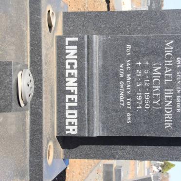 LINGENFELDER Michael Hendrik 1950-1974