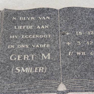 MERWE DE-LA-HUNT Gert M., van der 1919-1974
