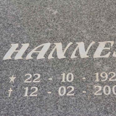 MYNHARDT Hannes 1924-2001