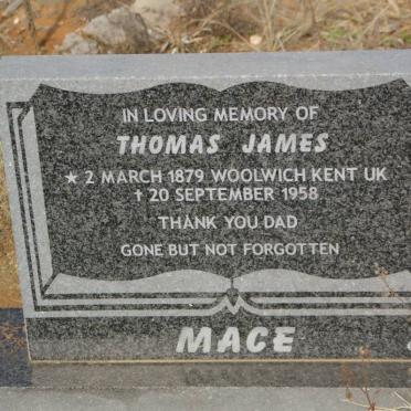 MACE Thomas James 1879-1958