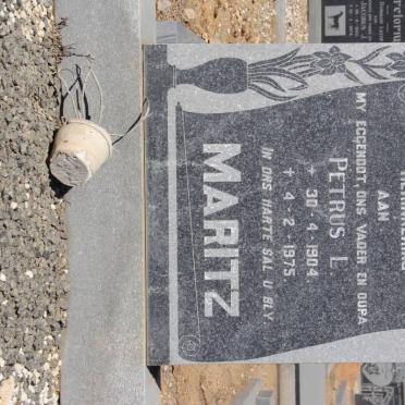 MARITZ Petrus L. 1904-1975