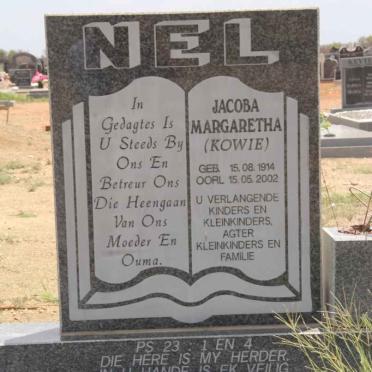 NEL Jacoba Margaretha 1914-2002