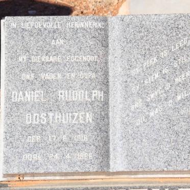 NIEKERK Daniel Rudolph Oosthuizen, van 1916-1986