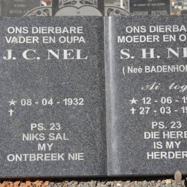 NEL J.C. 1932- &amp; S.H. BADENHORST 1938-1999