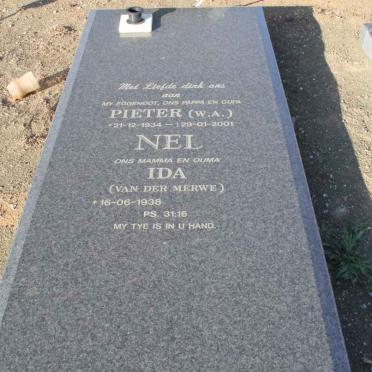NEL W.A. 1934-2001 &amp; Ida van der MERWE 1938-