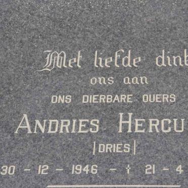 NEL Andries Hercules 1946-1995 