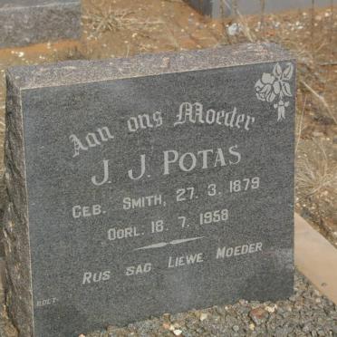 POTAS J.J. nee SMITH 1879-1958
