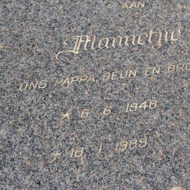 PRETORIUS Piet 1948-1989