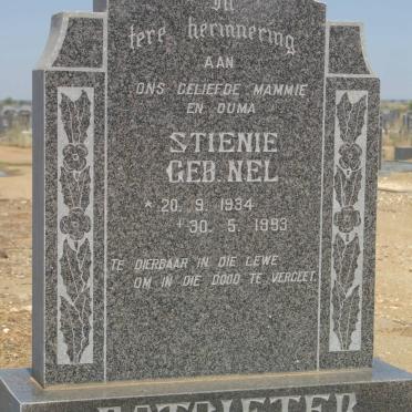 POTGIETER Stienie nee NEL 1934-1993