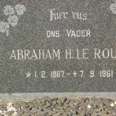 ROUX Abraham H., le 1867-1961
