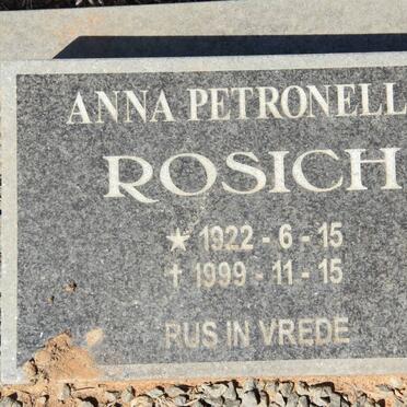 ROSICH Anna Petronella 1922-1999