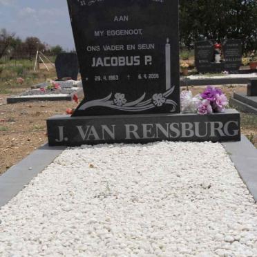 RENSBURG Jacobus P., J. van 1963-2006