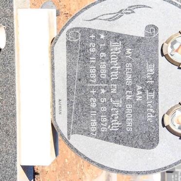 RENSBURG Ferdy, J. van 1976-1987 :: JANSE VAN RENSBURG Martin 1980-1987