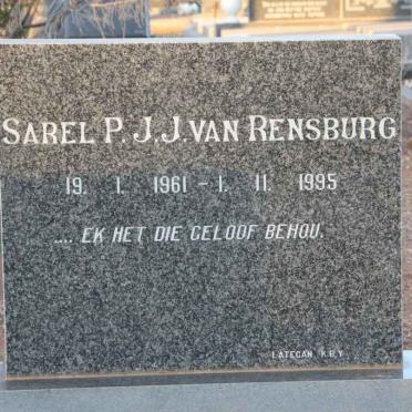 RENSBURG Sarel P.J.J., van 1961-1995