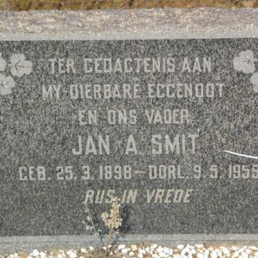 SMIT Jan A. 1898-1959