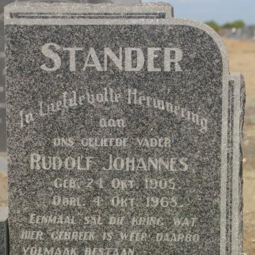 STANDER Rudolf Johannes 1905-1968