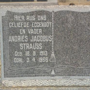 STRAUSS Andries Jacobus 1913-1966