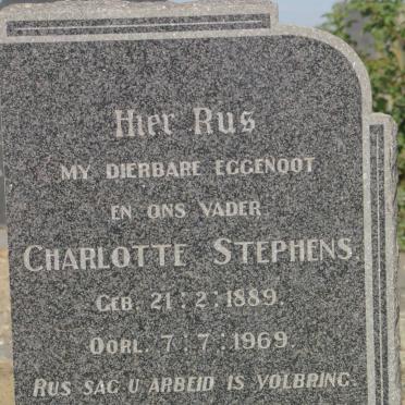 STEPHENS Charlotte 1889-1969