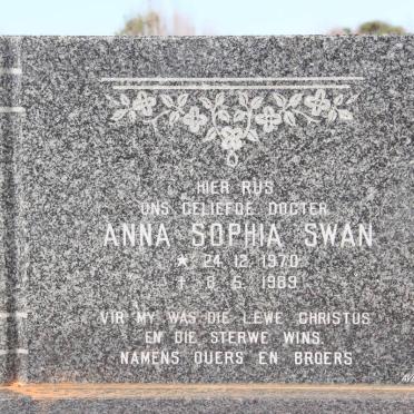SWAN Anna Sophia 1970-1989