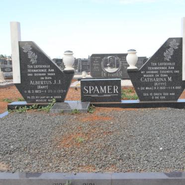 SPAMER Albertus J.J. 1923-1994 &amp; Catharina M. de WAAL 1933-1992 :: SPAMER David Wegeling 1957-1996