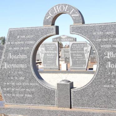 SCHOLTZ Joachim Hermanus 1913-1988 &amp; Maria Jacoba 1929-1991