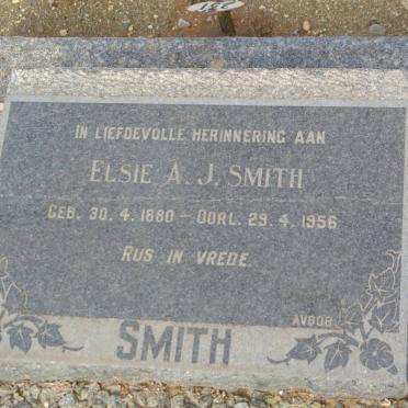 SMITH Elsie A.J. 1880-1956