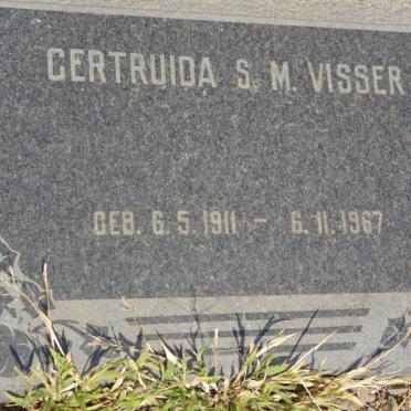 VISSER Gertruida S.M. 1911-1967