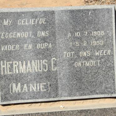 VENTER Hermanus C. 1908-1983