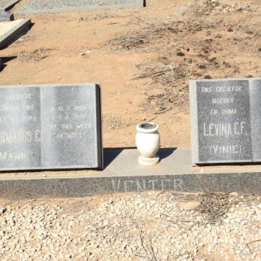VENTER Hermanus C. 1908-1983 &amp; Levina C.F. 1914-1985