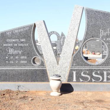 VISSER Piet 1954- &amp; Marie 1953-1989