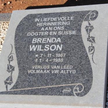 WILSON Brenda 1967-1988