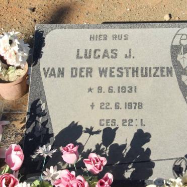 WESTHUIZEN Lucas J., van der 1931-1978