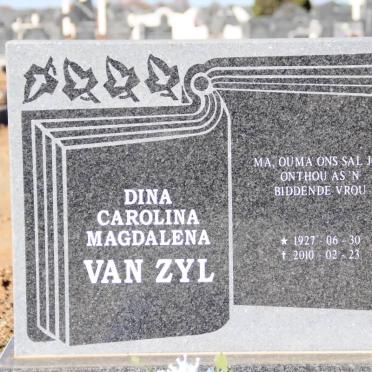 ZYL Dina Carolina Magdalena, van 1927-2010