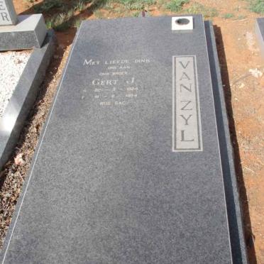 ZYL Gert J., van 1924-1994