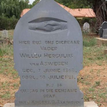 ASWEGEN Willem Herculus, van 1868-1921